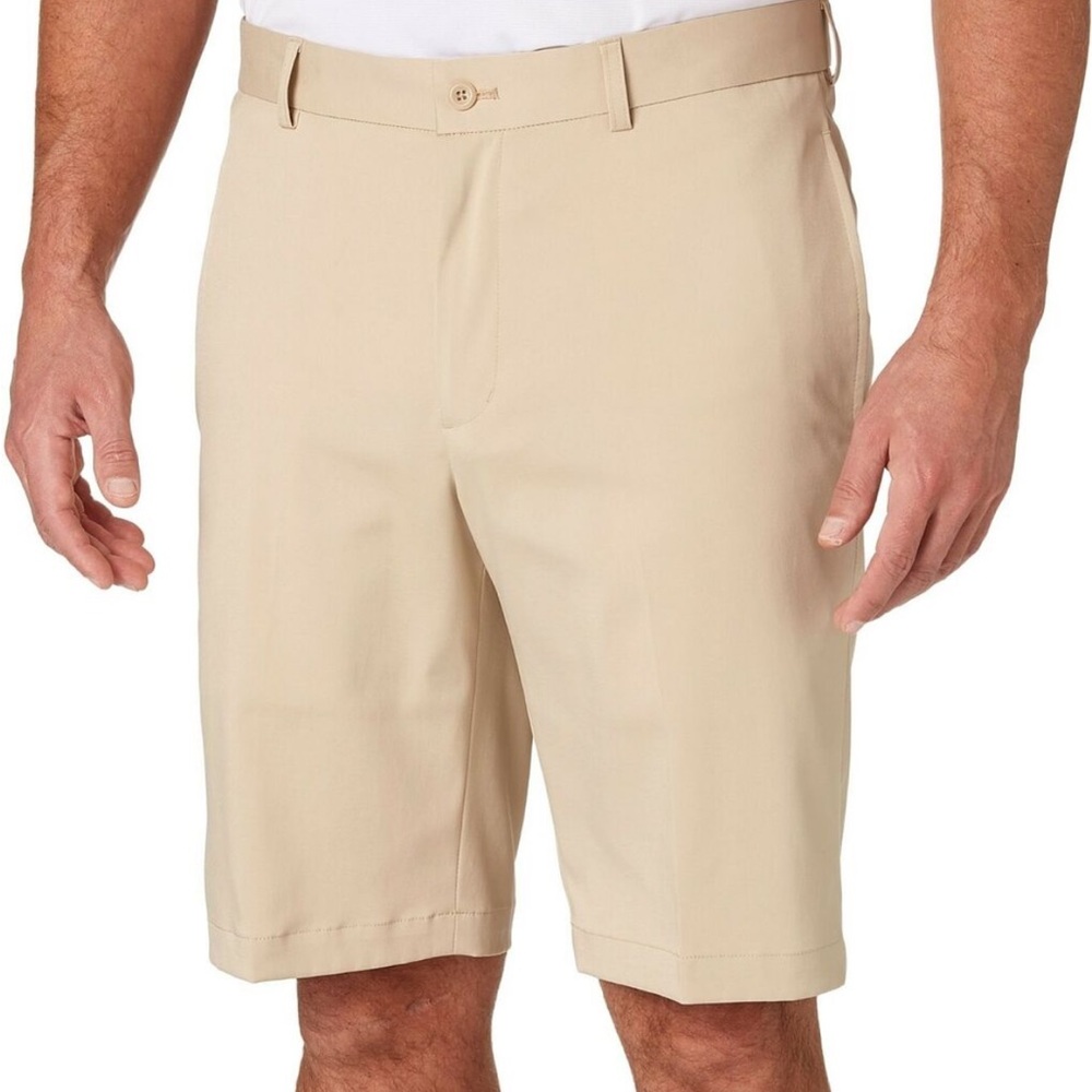 Slazenger Men's Golf Khaki Shorts